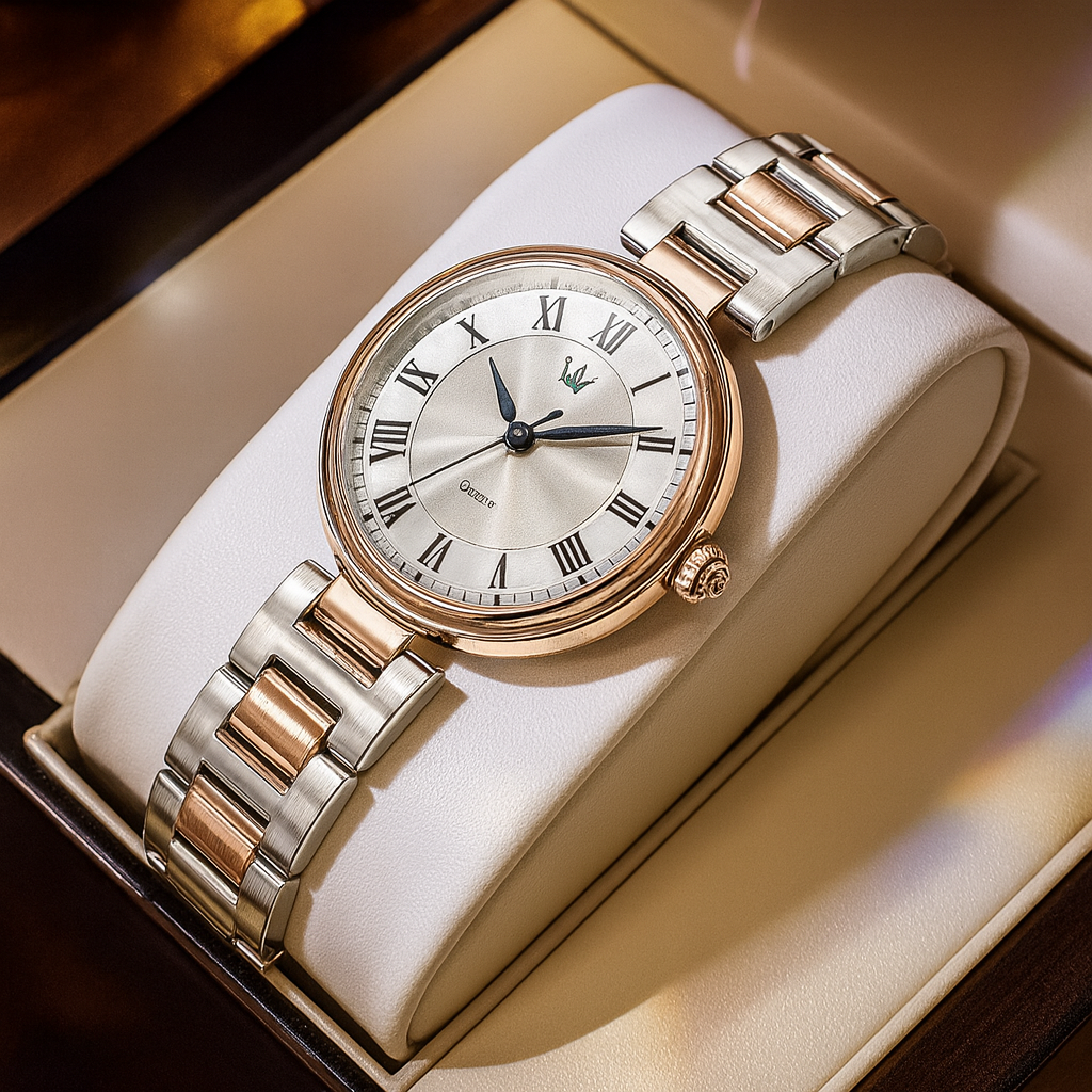 Luxury Stainless Steel Women’s Watch