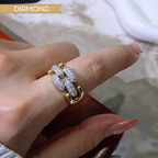 0.95ct Yellow Gold Diamond Ring