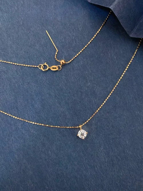 14K / 18K Gold Diamond Choker Necklace