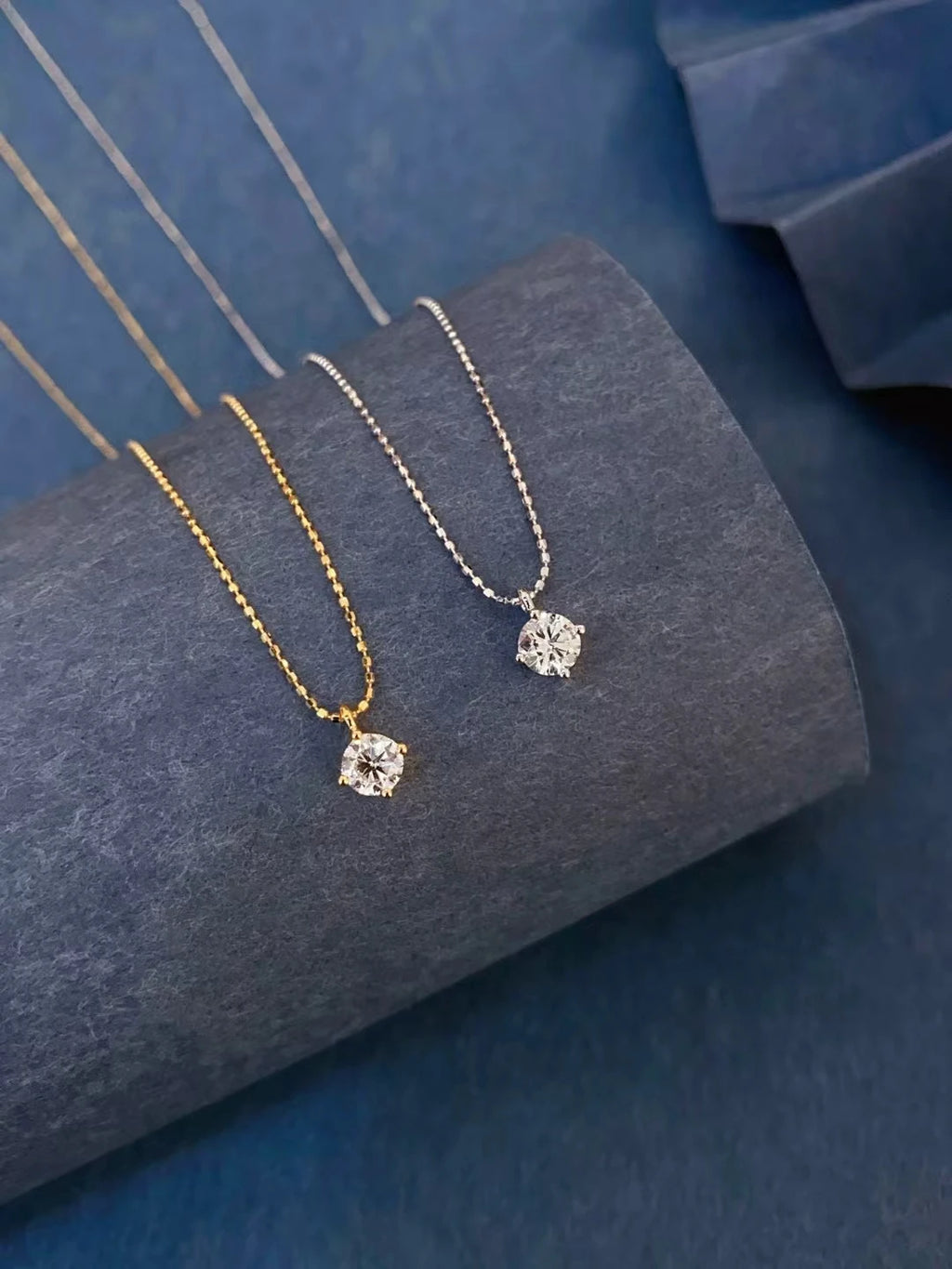 14K / 18K Gold Diamond Choker Necklace
