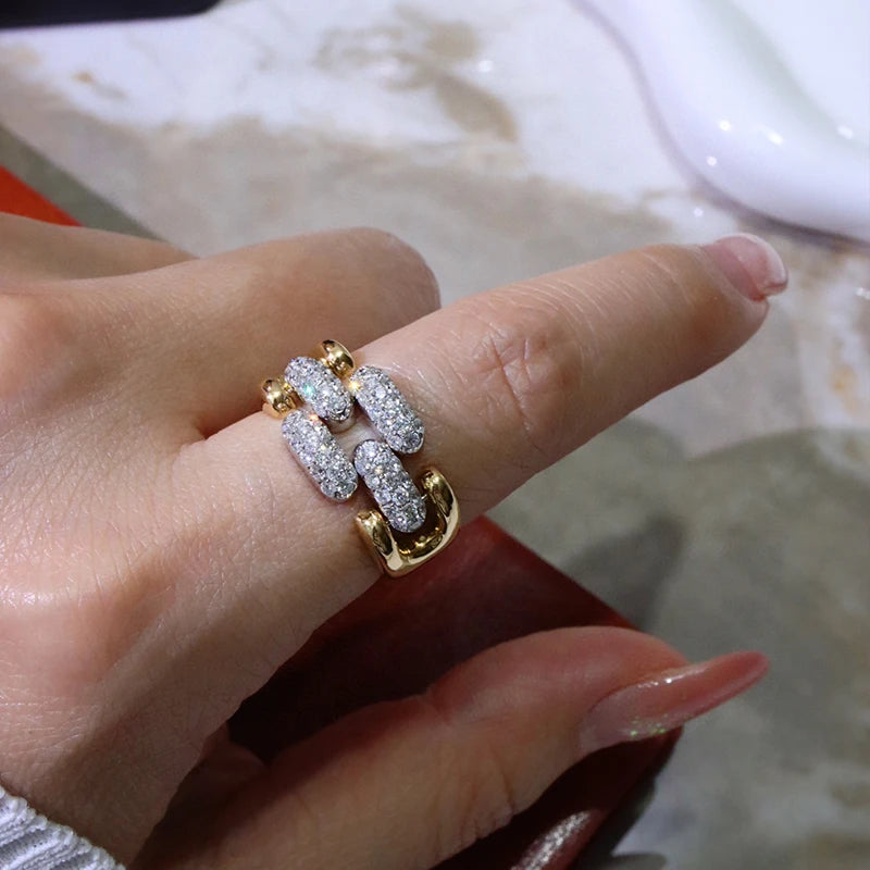 0.95ct Yellow Gold Diamond Ring