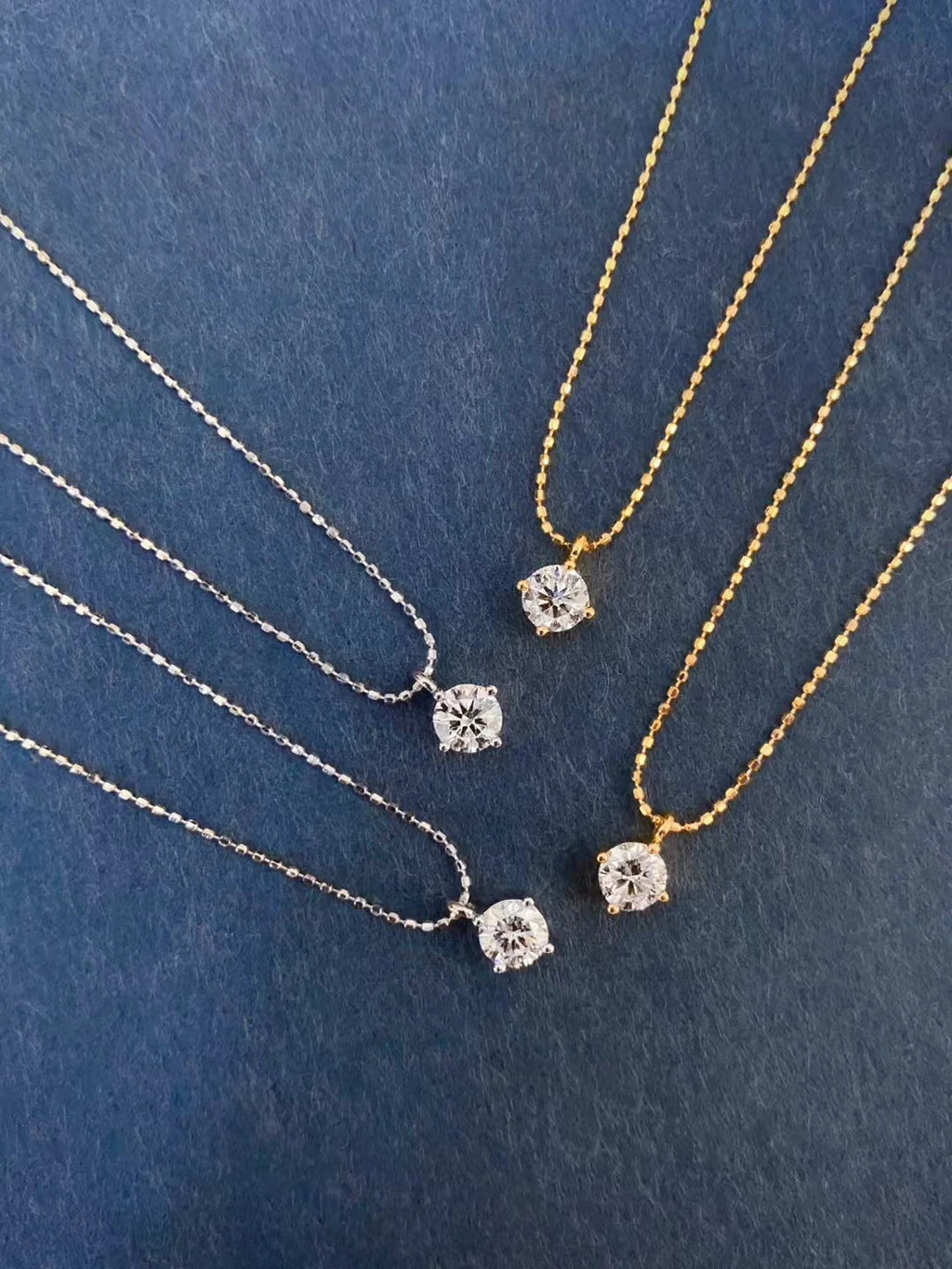 14K / 18K Gold Diamond Choker Necklace