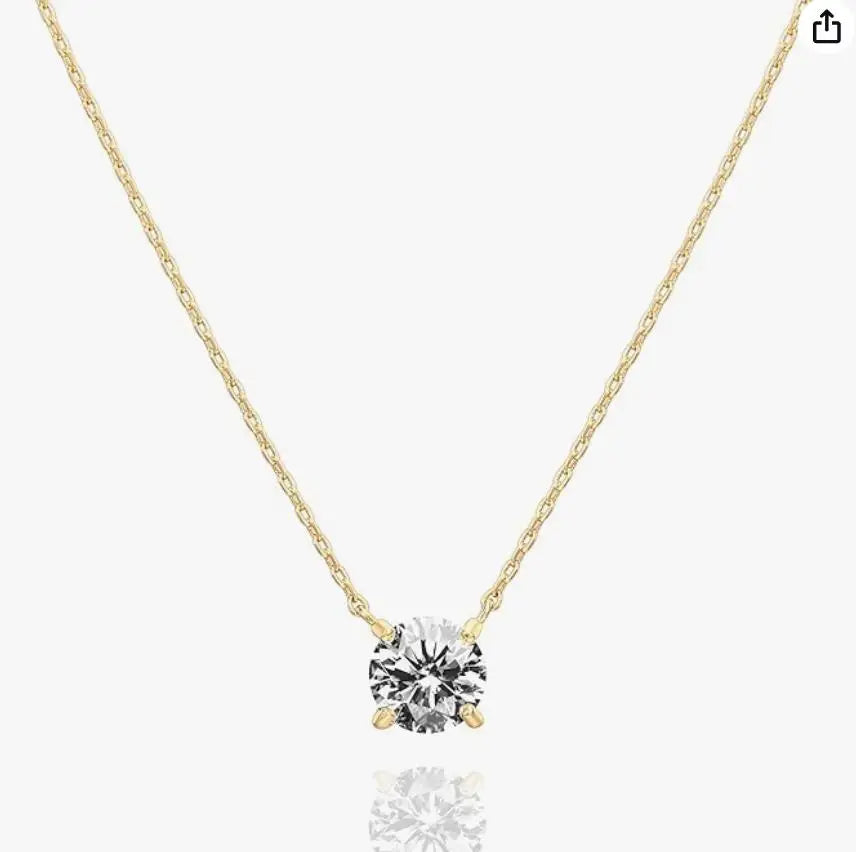 14K / 18K Gold Diamond Choker Necklace