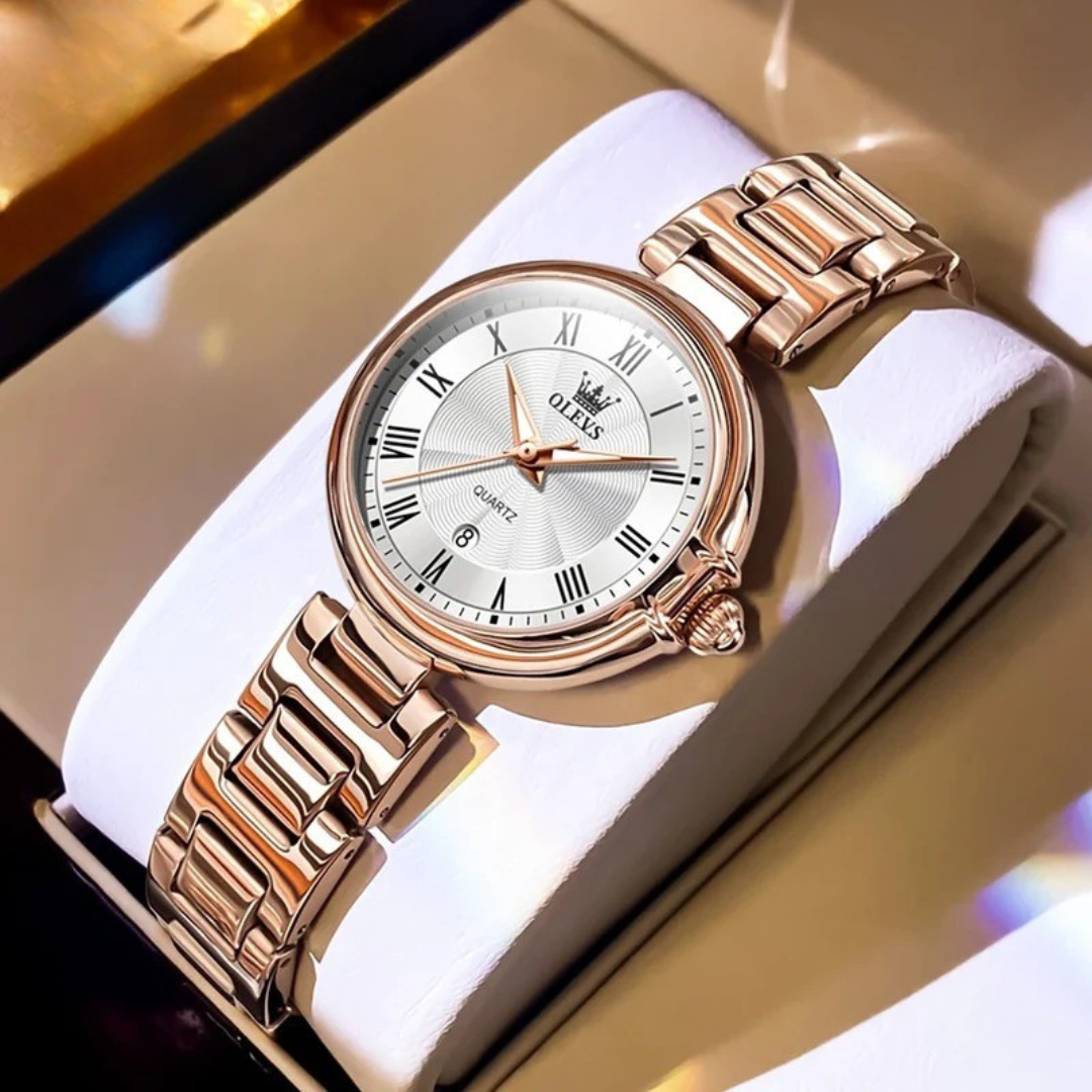 Luxury Stainless Steel Women’s Watch